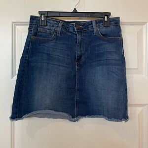 Just Black Medium Wash Denim Skirt